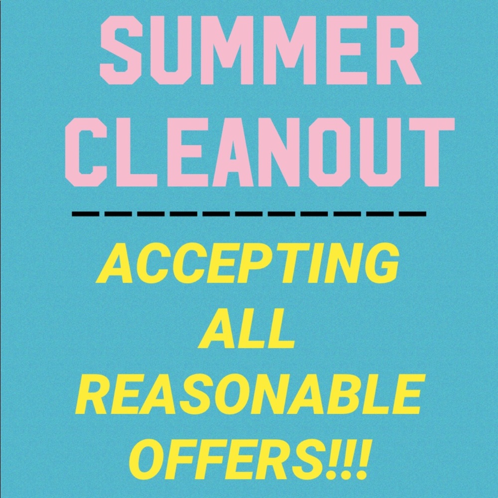 ACCEPTING ALL REASONABLE OFFERS!!!